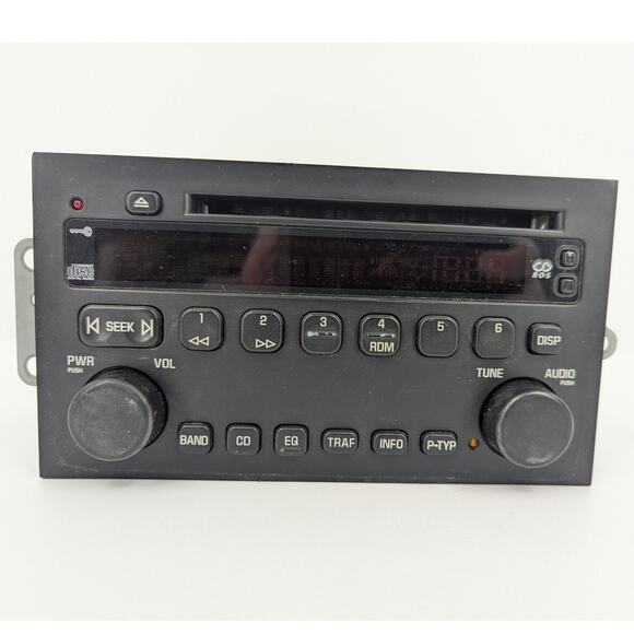 Untested OEM GM 2002-2007 Buick Lacrosse CD Radio Double Din Head Unit 10376762 - Picture 1 of 8